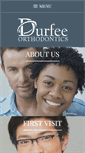 Mobile Screenshot of durfeeortho.com